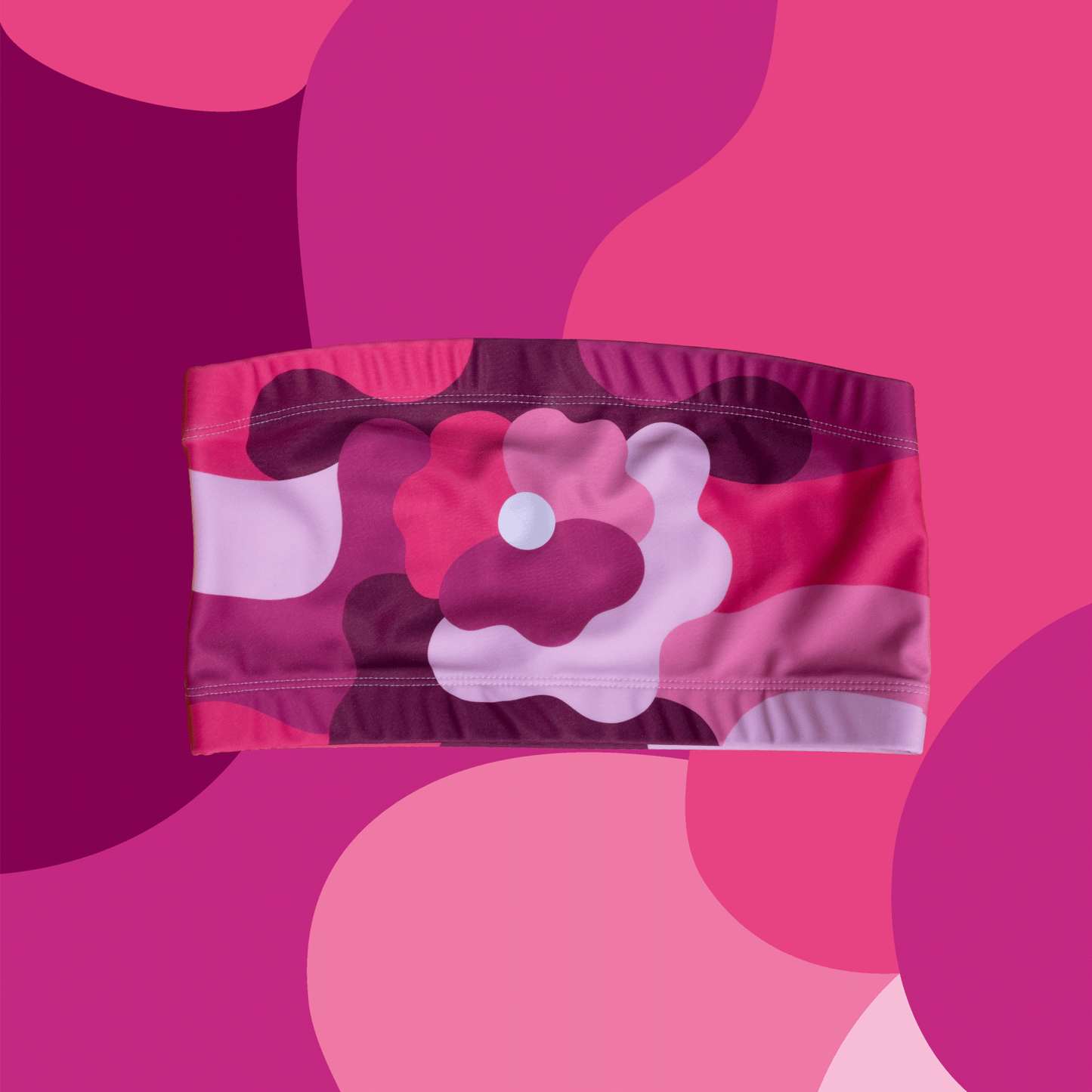 Paradise Crop Top Pink Berry