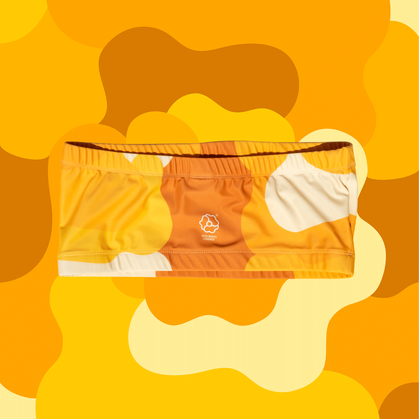 Paradise Crop Top Golden Yellow