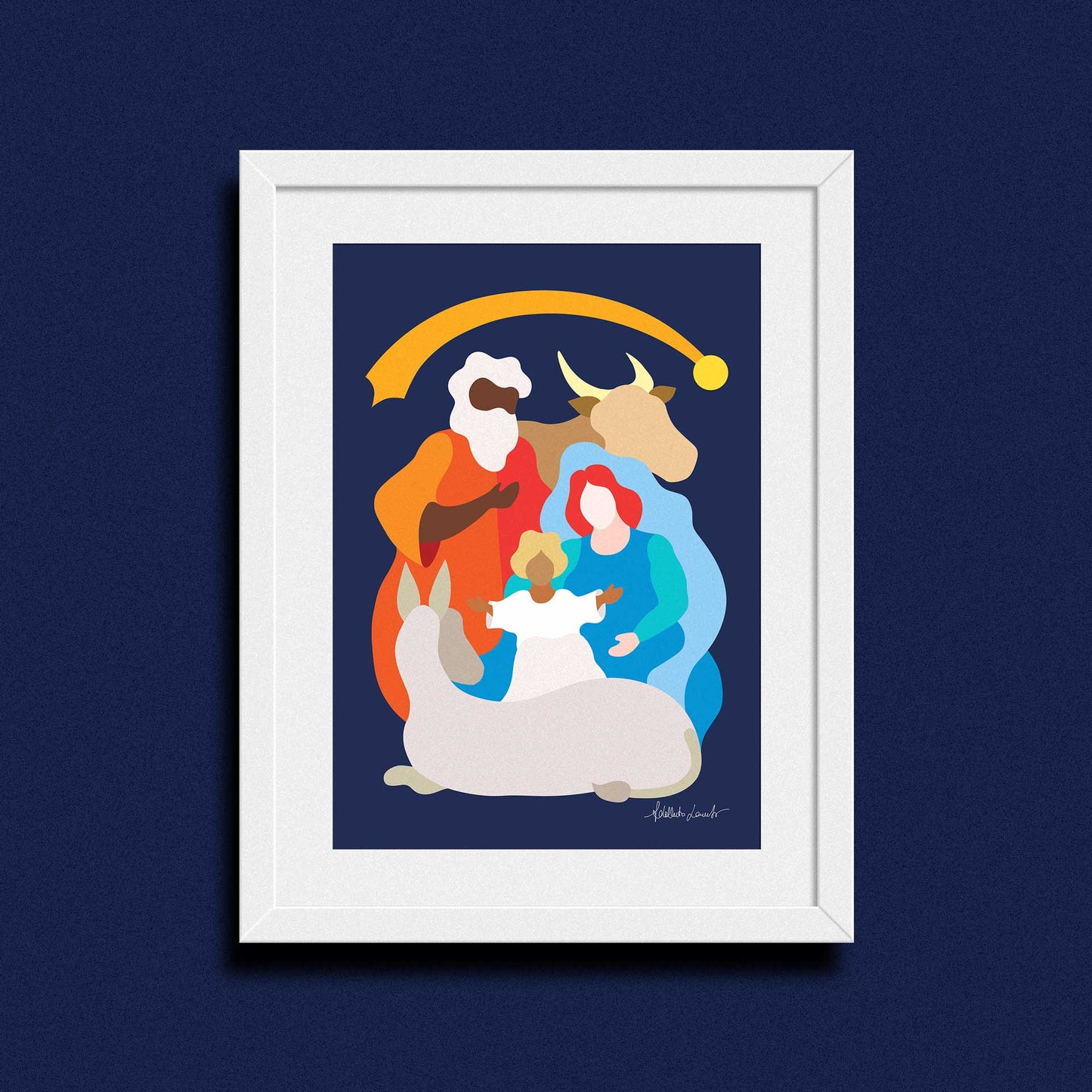 Nativity Christmas Poster