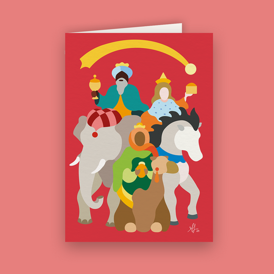 Four Christmas Cards, Three Kings
