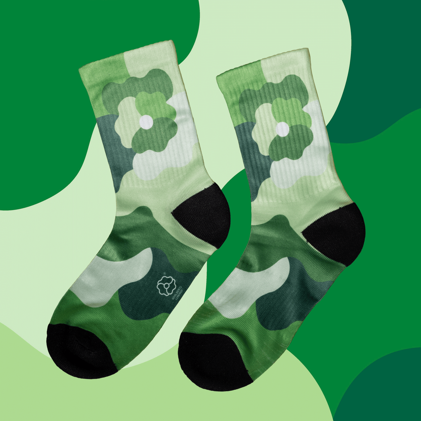 Paradise Socks Emerald