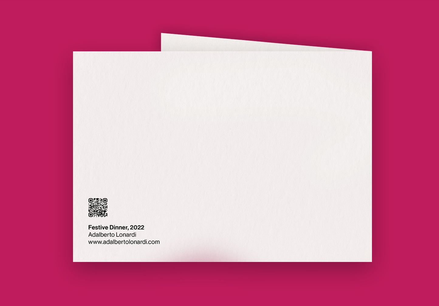 Six Christmas Postcards 2022, Festive Dinner