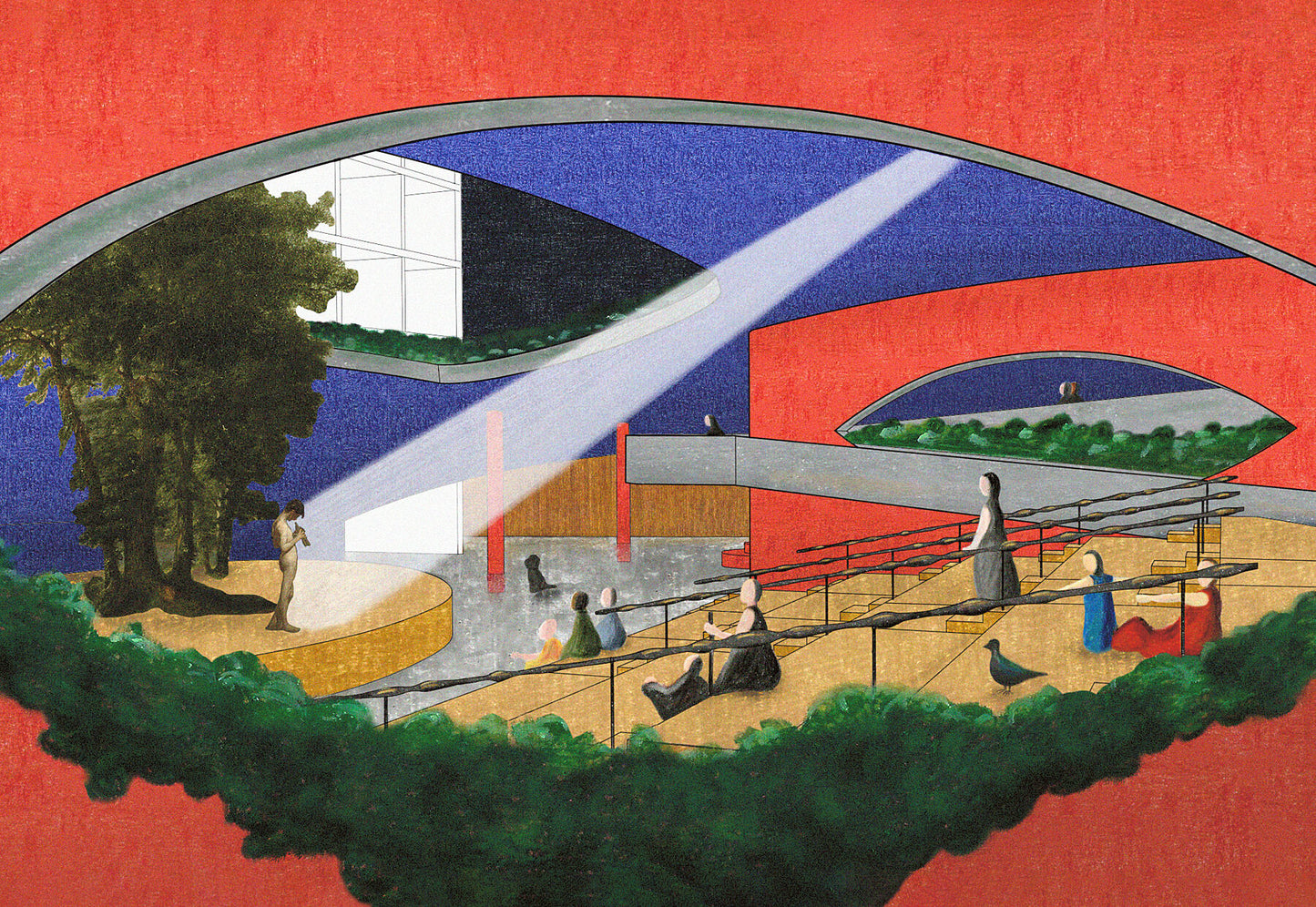 Arena of Amusement, Giclée Print