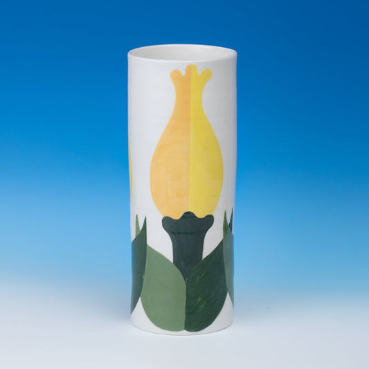 Yellow Flower Vase