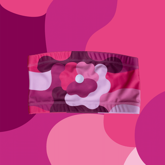 Paradise Crop Top Pink Berry