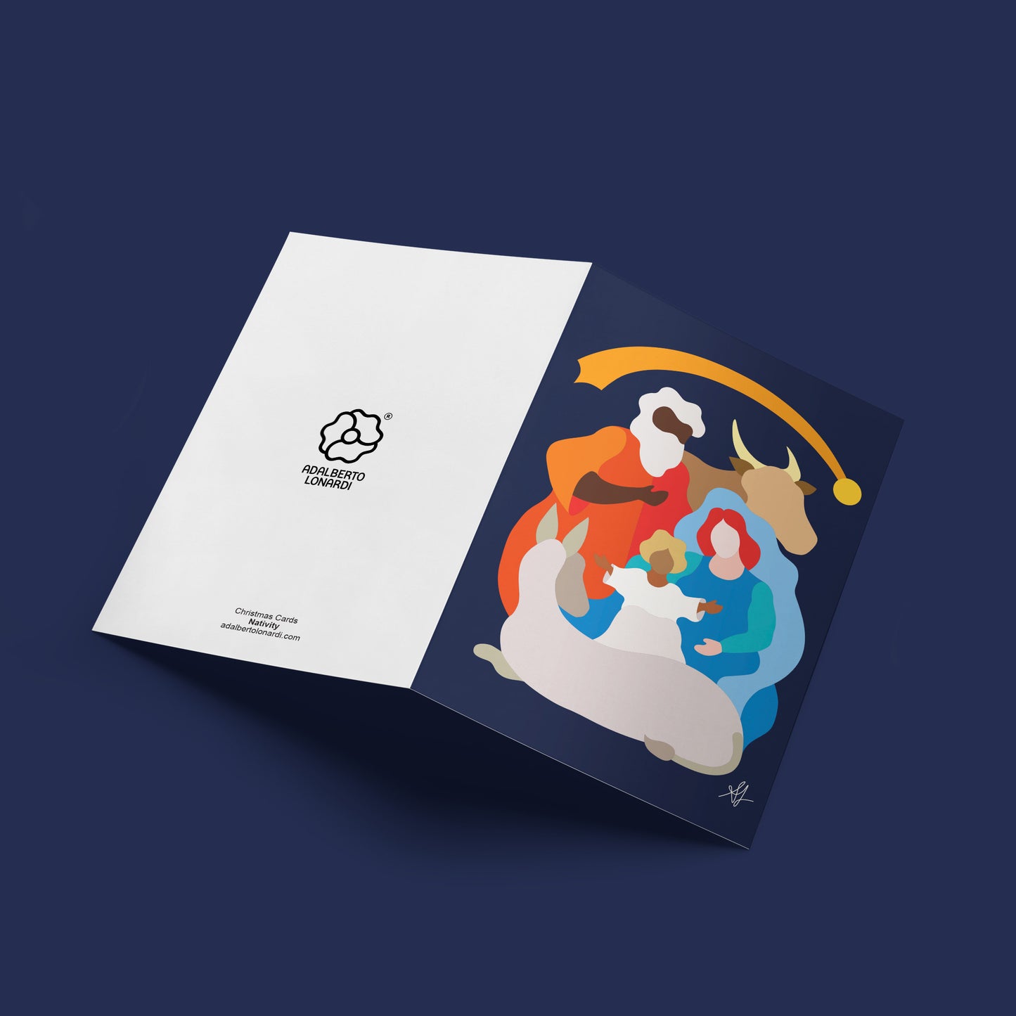 Nativity Christmas Card