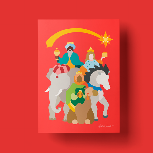 Three Kings Christmas Poster