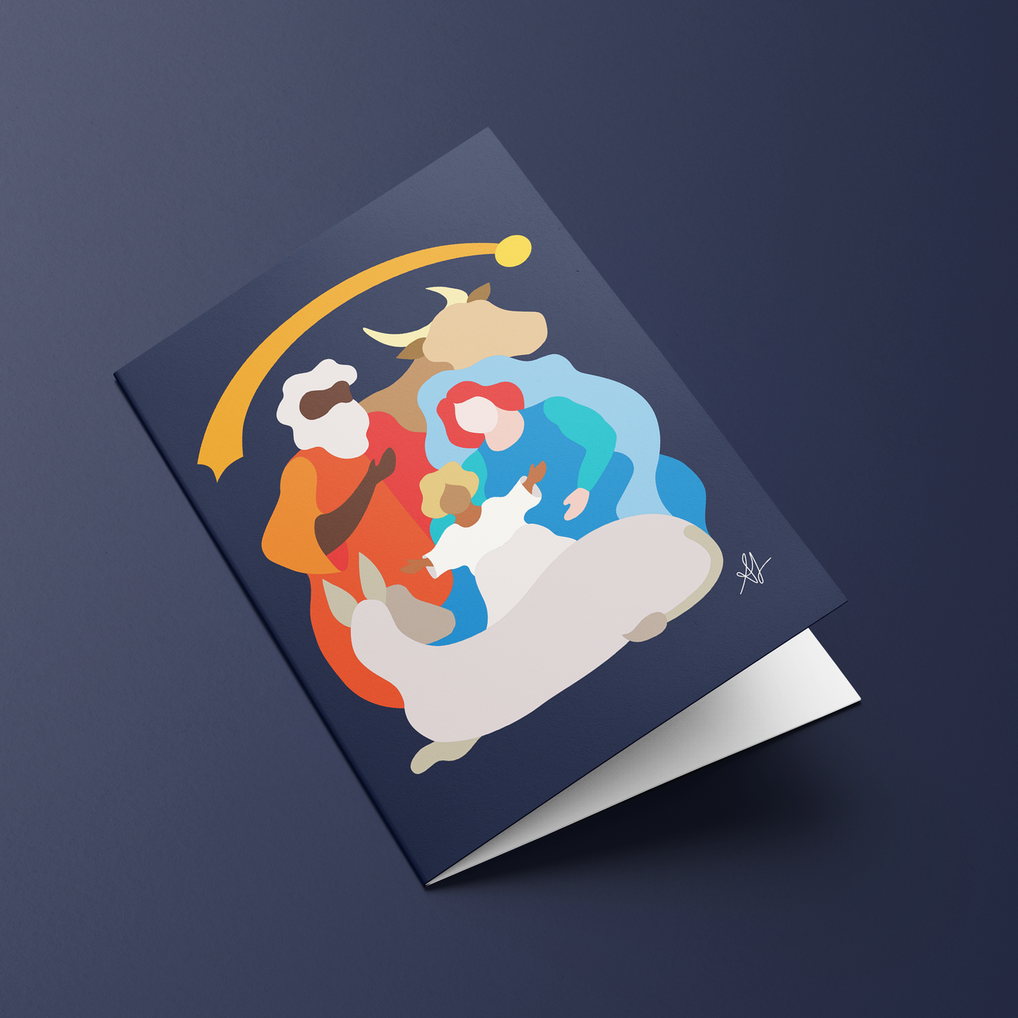 Nativity Christmas Card