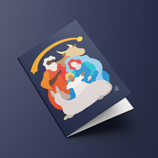 Nativity Christmas Card
