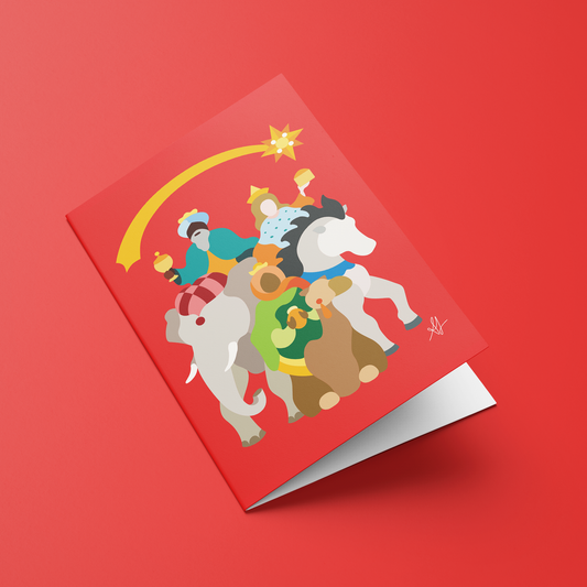 Three Kings Christmas Card