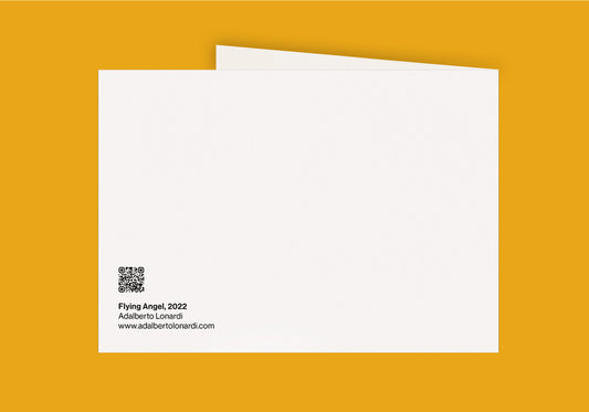 Six Christmas Postcards 2022, Flying Angel