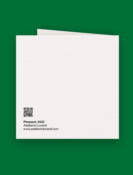 Six Christmas Postcards 2022, Pheasant
