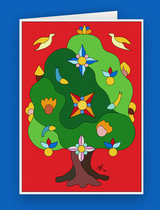Six Christmas Postcards, Festive Tree